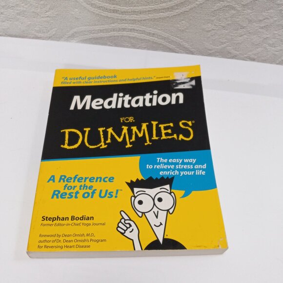 Meditation For Dummies The Easy Way To Relieve Stress & Enrich Your Life Book - Picture 2 of 5